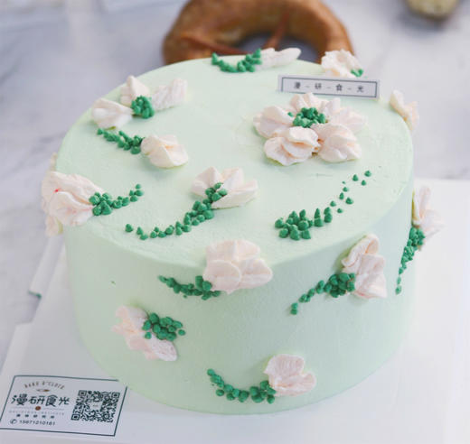【生日蛋糕】绿色系小清新款 商品图0
