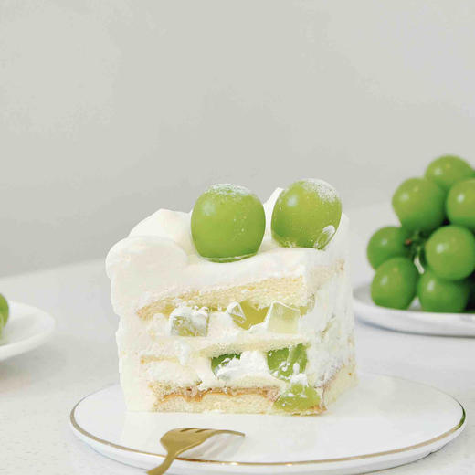 新品上市【香印青提蛋糕】只用一串上百元的特级阳光青提做蛋糕~ 商品图4
