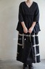 FRANCESCA浅灰/白/黑绑带上衣 商品缩略图5