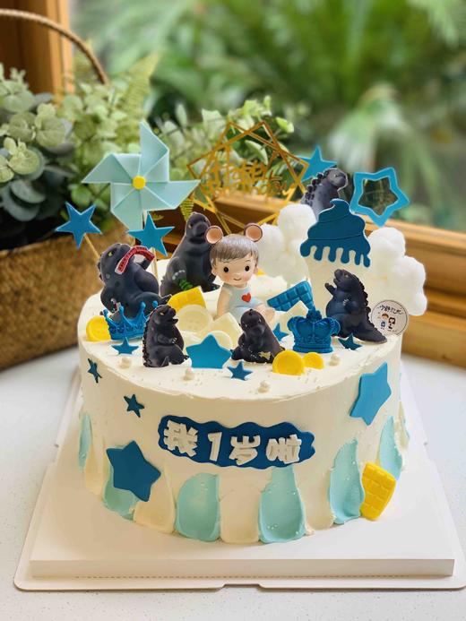 男宝宝城堡奶油蛋糕 下单前请仔细阅读商品详情 商品图0