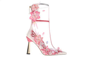 sheme  雪域传奇·顶冰花系列《傲雪女皇》珍藏级限量定制款  新中式女靴