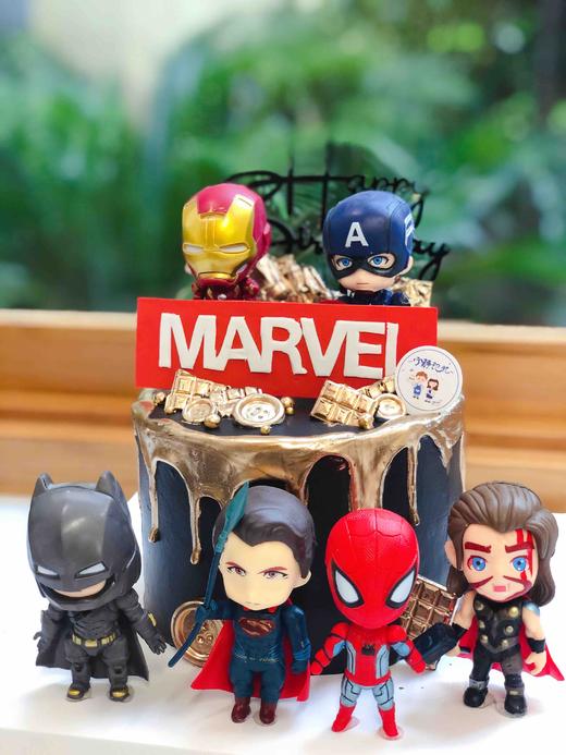 漫威系列奶油蛋糕 下单前请仔细阅读商品详情 商品图1