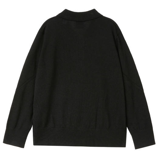 BURBERRY 巴宝莉 童装 黑色羊毛开衫 8041423 商品图1