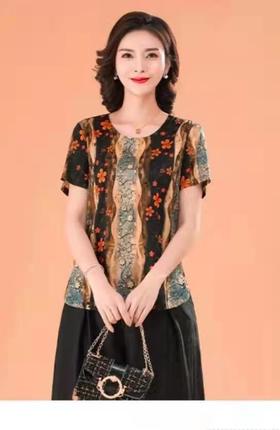 唐仁022款真丝半袖