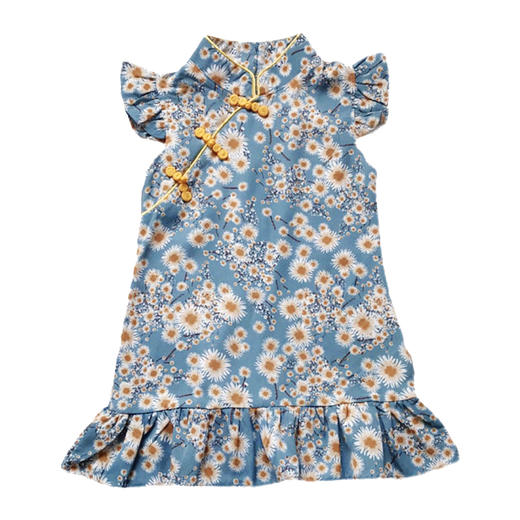 裁缝学苑TG102 改良儿童旗袍纸样女童连衣裙童装衣服裙子打版裁剪 商品图4