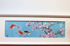 尧娟:粉彩富贵有馀