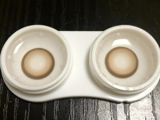 KiraFairy 胶原酒褐 半年抛 2片 14.2mm 着色13.5mm 基弧8.6 含水38% 韩国进口 商品图1