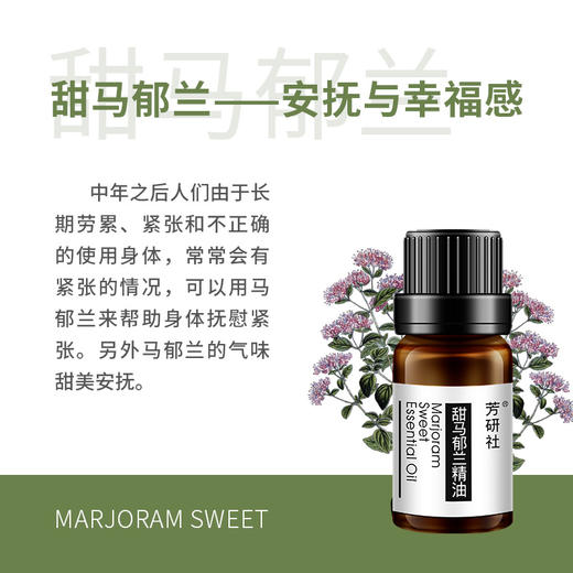 芳研社 | 精油咨询服务 甜马郁兰精油香薰油 商品图1