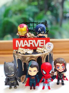 漫威系列奶油蛋糕 下单前请仔细阅读商品详情