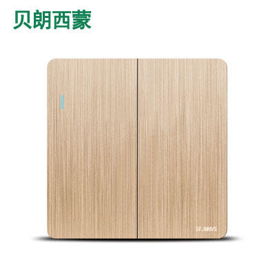 西蒙 E18A 金色 二开 商品图0