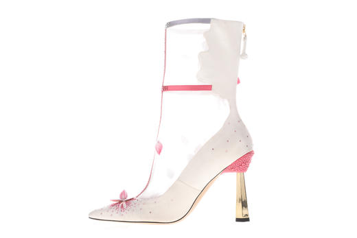 sheme  雪域传奇·顶冰花系列《傲雪女皇》珍藏级限量定制款  新中式女靴 商品图3