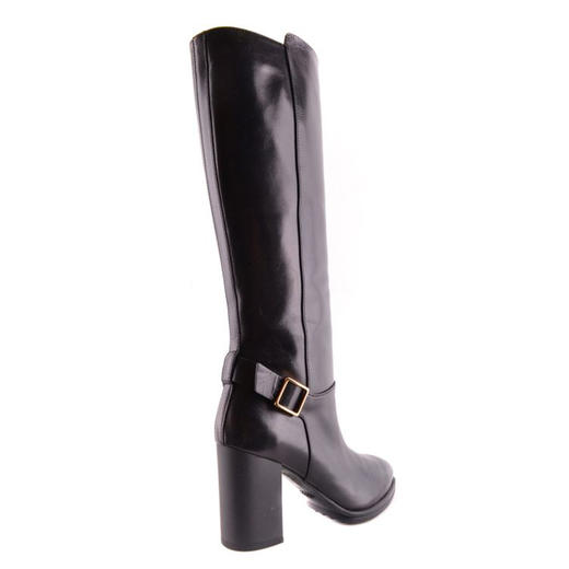 TODS 托德斯 女士高筒皮靴 黑色 XXW0UP0I150004B999 商品图3
