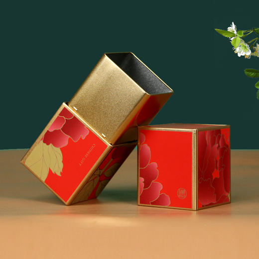 精品 宫礼口红罐红色小号 商品图2