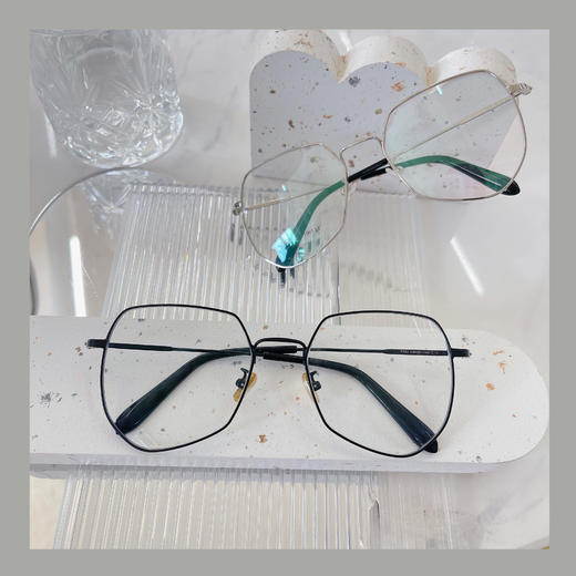 泰楽复古大框F302-框架眼镜 商品图0