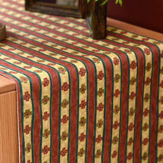 复古系列电视柜盖布复古桌旗美式茶几巾 商品图3