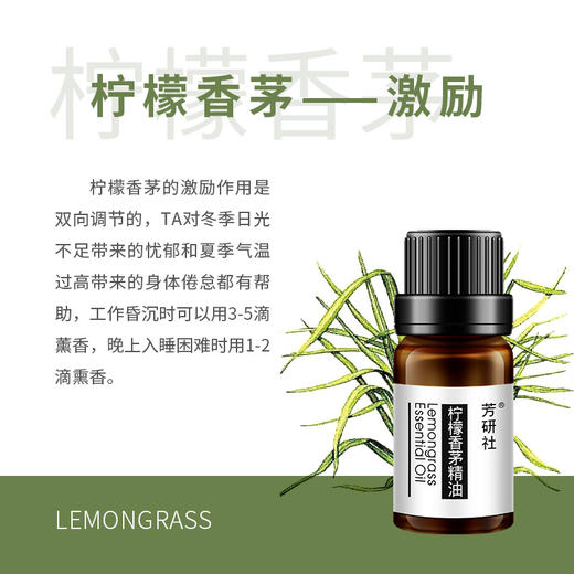 芳研社 | 精油咨询服务 柠檬香茅精油 商品图1