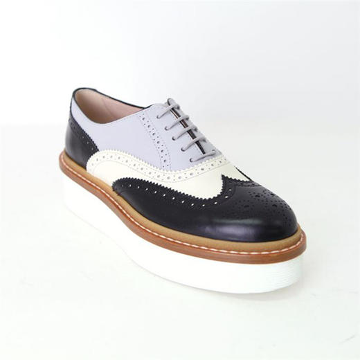TODS 托德斯 女式经典皮革系带系带正装鞋 XXW25A0R840G7T0ZRP 商品图1