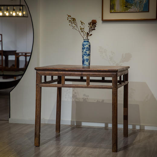 清代 黄花梨素工八仙桌 商品图4