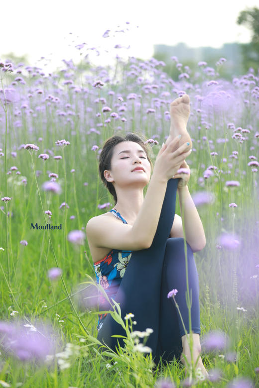 爆款好货 拼纱工字背上衣-碧绿•梅花 商品图4