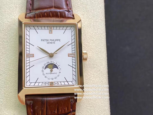 方形手表 2021日内瓦新推出新款百达翡丽5112GT  专柜同款，复刻！搭载精准2824-2机芯（6字位真日历与24小时日月星辰功能） 商品图0