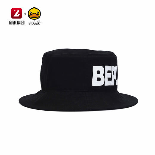 B.Duck小黄鸭精品四季B.Duck成人纯棉渔夫帽（黑色） BP902802 商品图2