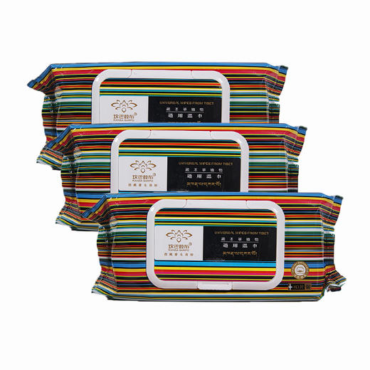 坎巴嘎布藏本草植物湿巾 【80片】 商品图0