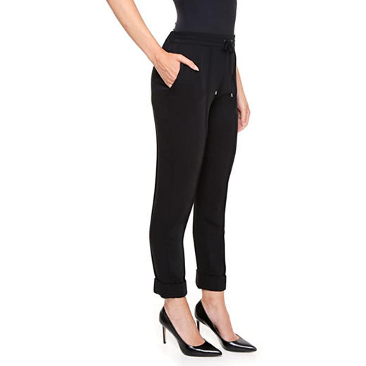 KENZO 高田贤三 女士休闲长裤 黑色 F762 PA167 5AM 99 商品图1