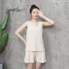 【产地直发包邮】乐坊—女士清爽无袖家居背心+短裤套装 商品缩略图5