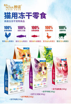 朗诺 猫零食冻干 300g