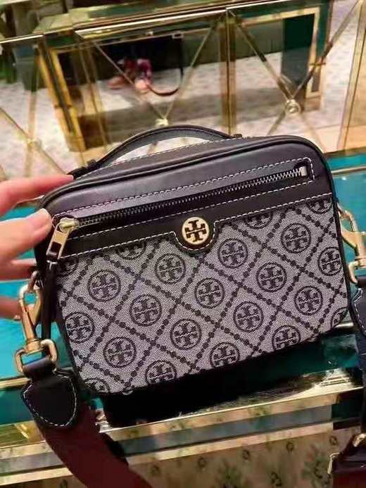 ToryBurch专柜 T-monogram相机包小方包单肩斜挎包 商品图1