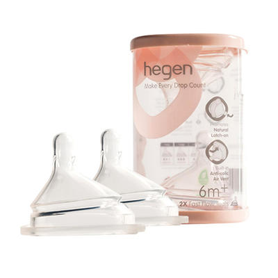 hegen 三阶段婴儿奶嘴（两个装） 商品图1