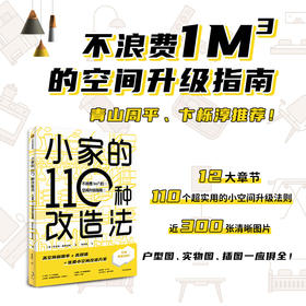 小家的110种改造法 不浪费1m³的空间升级指南 罗伯塔 桑德伯格 著 空间升级 小空间改造 空间利用 中信出版社图书 正版