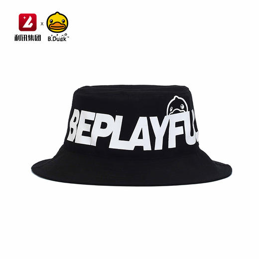 B.Duck小黄鸭精品四季B.Duck成人纯棉渔夫帽（黑色） BP902802 商品图1
