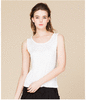 丁摩 真丝背心女夏外穿内搭桑蚕丝双面针织无袖修身百搭打底衫女装上衣AL1151 商品缩略图2