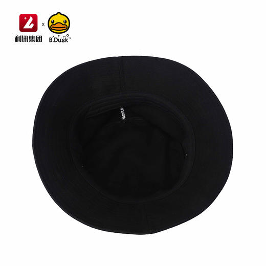 B.Duck小黄鸭精品四季B.Duck成人纯棉渔夫帽（黑色） BP902802 商品图3