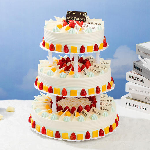 【青春启程】三层蛋糕15磅（合肥） 商品图0