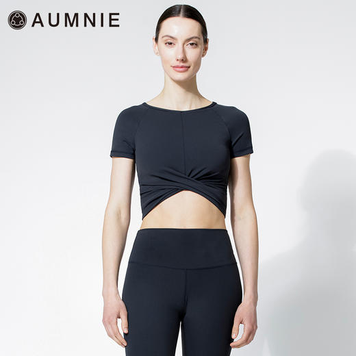 裸感前环绕短袖上衣 / SS NUDE FRONT WRAP TEE 裸感系列 商品图5