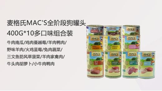 🇩🇪迈格仕 全阶段犬主食罐 400g*10 商品图0