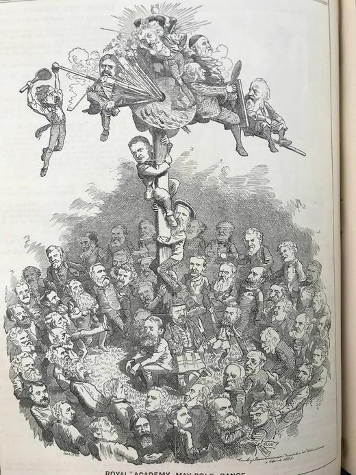 1883年 英国讽刺漫画杂志《笨拙》 数百幅插图 漆布精装16开 商品图9