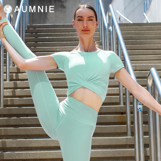 裸感前环绕短袖上衣 / SS NUDE FRONT WRAP TEE 裸感系列 商品图4