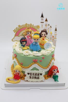 派对小公举蛋糕（绿色款）