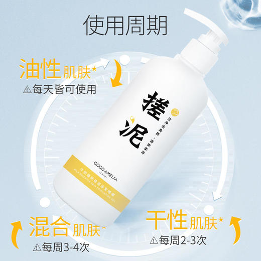 【夏天的浴室必须有它】牛奶烟酰胺搓泥宝专利除螨啫喱清洁去角质死皮不沾体毛男女全身通用 商品图1