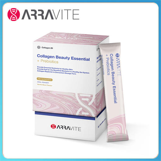 澳洲ARRAVITE 香草味 益生元水解胶原蛋白肽粉 商品图0
