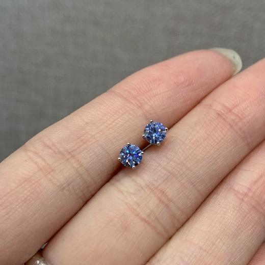 施家跳动的心项链耳环耳钉礼物设计轻奢两件套 商品图7