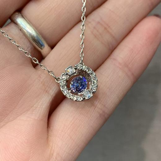 施家跳动的心项链耳环耳钉礼物设计轻奢两件套 商品图5