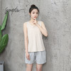【产地直发包邮】乐坊—女士清爽无袖家居背心+短裤套装 商品缩略图3