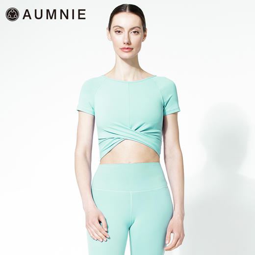 裸感前环绕短袖上衣 / SS NUDE FRONT WRAP TEE 裸感系列 商品图8