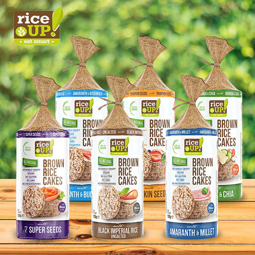 保加利亚甘齿记糙米饼120g 健身代餐高纤维粗粮零食品 059964/059965/059966/151217 商品图0