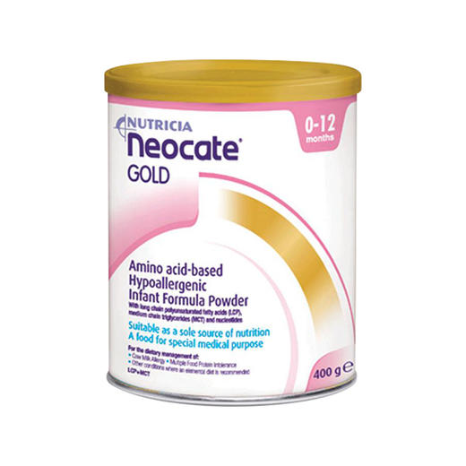 澳洲Neocate 纽康特 氨基酸防过敏防腹泻奶粉GOLD版400g 商品图0