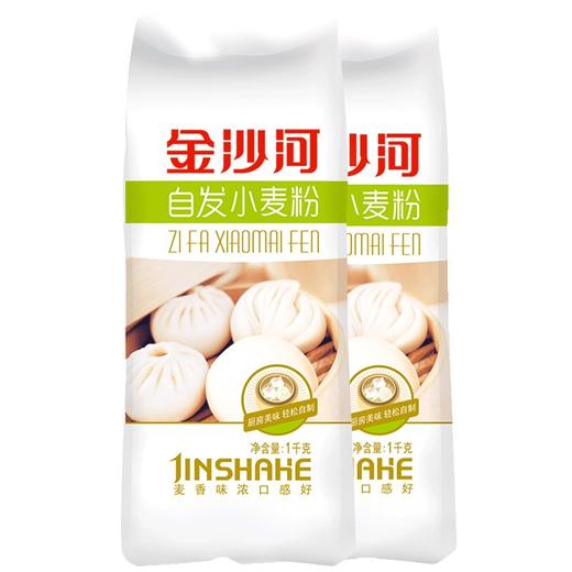 金沙河自发小麦粉 1kg*12包/件 商品图1